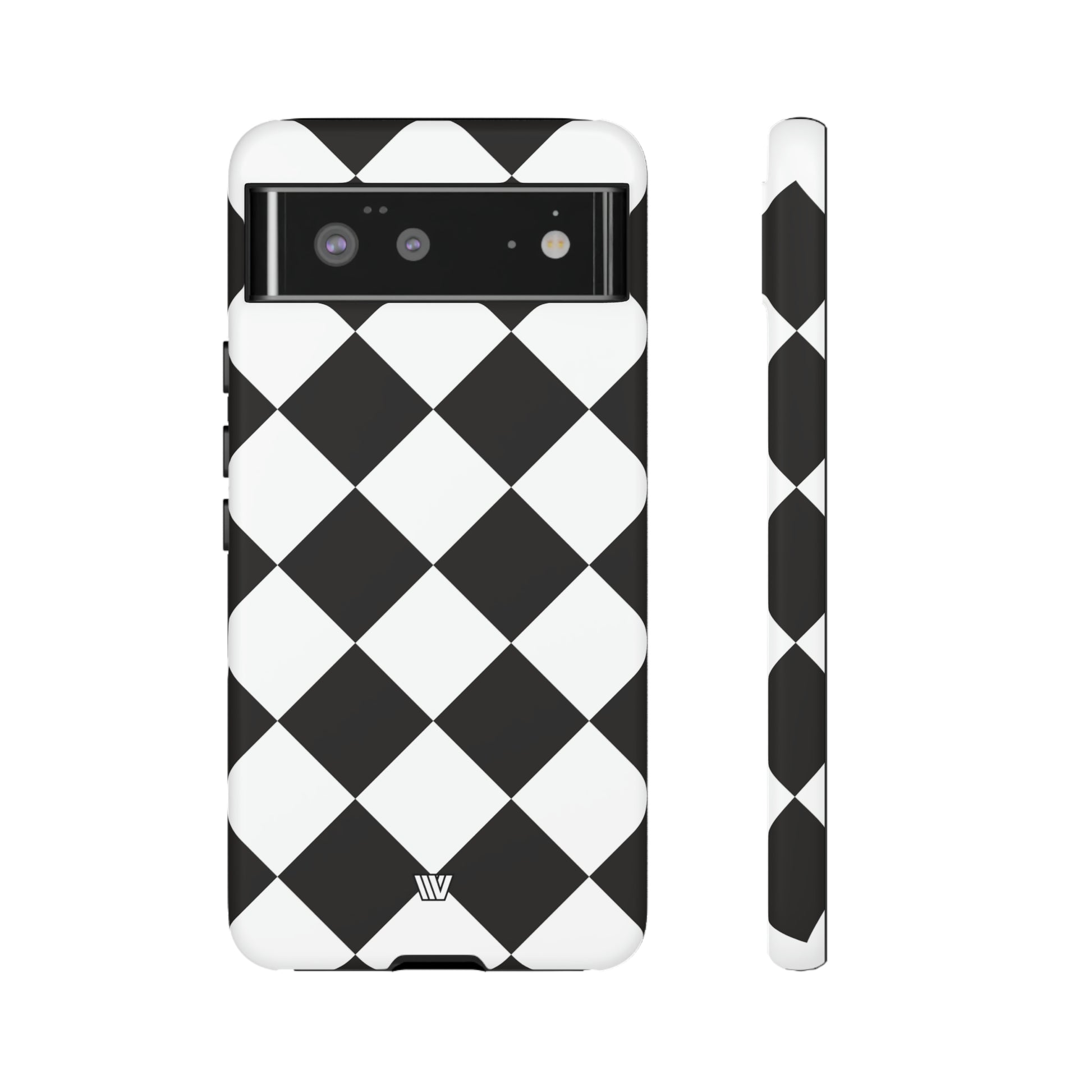 BLACK & WHITE DIAMOND | Tough Phone Case - Trovvve