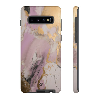 GOLD PINK ABSTRACT PAINTING | Tough Phone Case - Trovvve