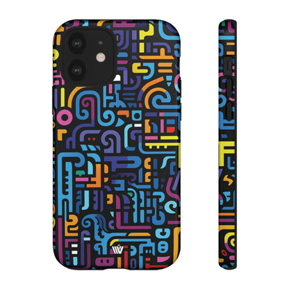 ABSTRACT DOODLE #1 | Tough Phone Case - Trovvve