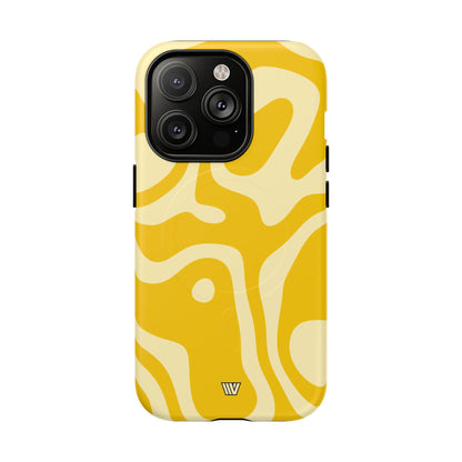 YELLOW SWIRL | MagSafe Tough iPhone Case