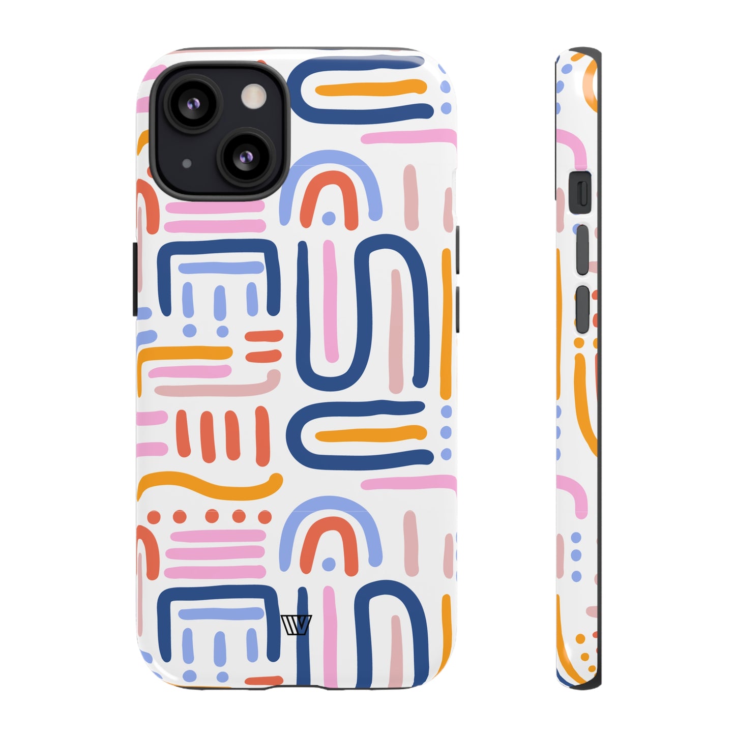 MEMPHIS BOLD LINES | Tough Phone Case - Trovvve