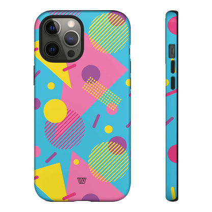 80s / 90s RETO PATTERN LIGHT BLUE | Tough Phone Case