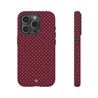 CLARET DOT | Tough Phone Case