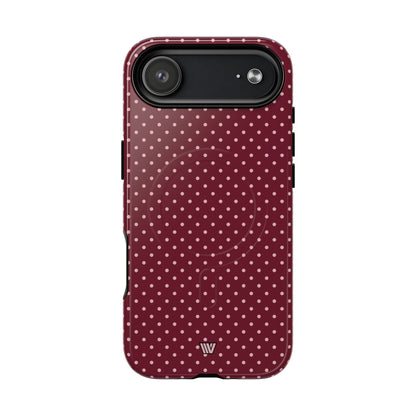 CLARET DOT | MagSafe Tough iPhone Case