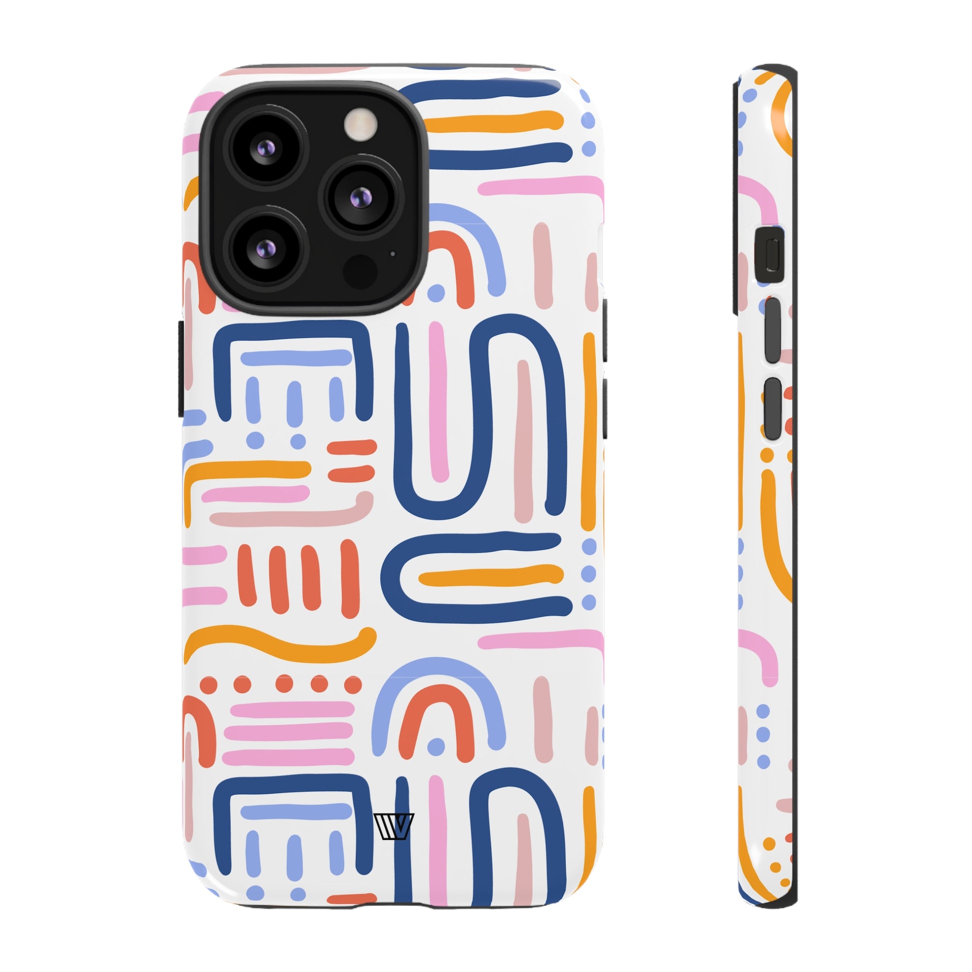 MEMPHIS BOLD LINES | Tough Phone Case - Trovvve