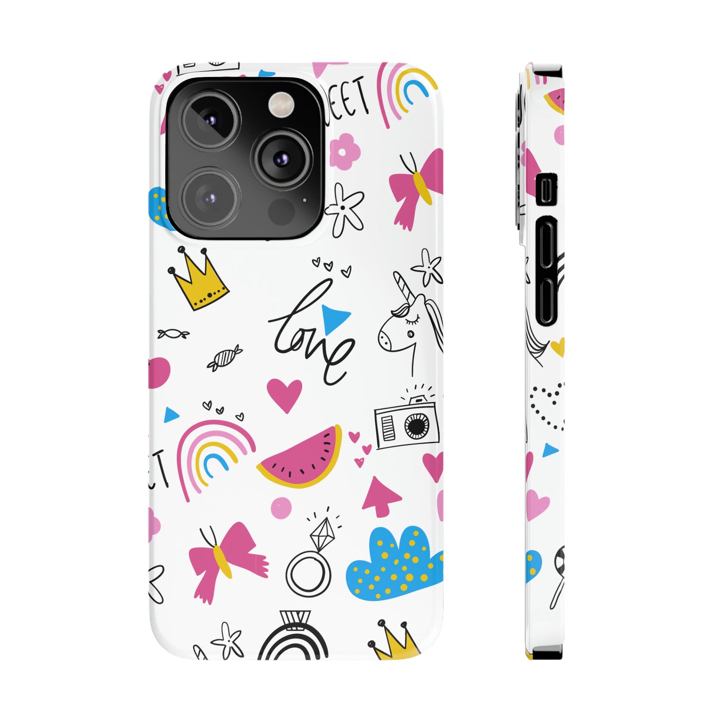 SWEET LOVE | Slim iPhone Case - Trovvve