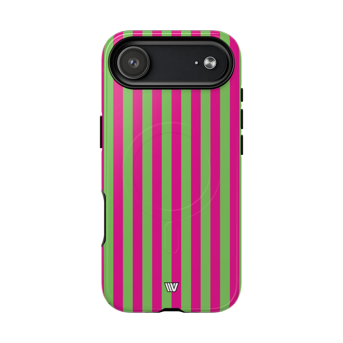 Watermelon Stripe MagSafe Tough iPhone Case – iPhone 17 Air, Glossy