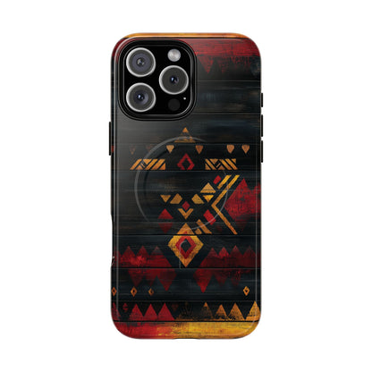 Western Woodwork MagSafe Tough iPhone Case – iPhone 16 Pro Max, Glossy