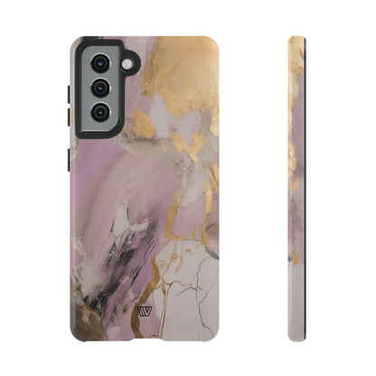 GOLD PINK ABSTRACT PAINTING | Tough Phone Case - Trovvve