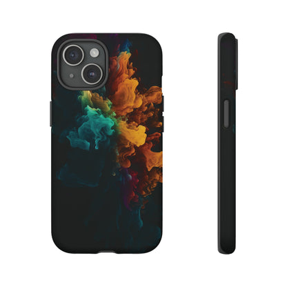 COLORFUL SMOKE EXPLOSION | Tough Phone Case