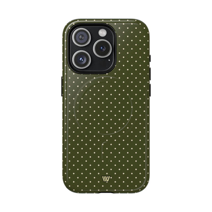OLIVE CONFETTI | MagSafe Tough iPhone Case