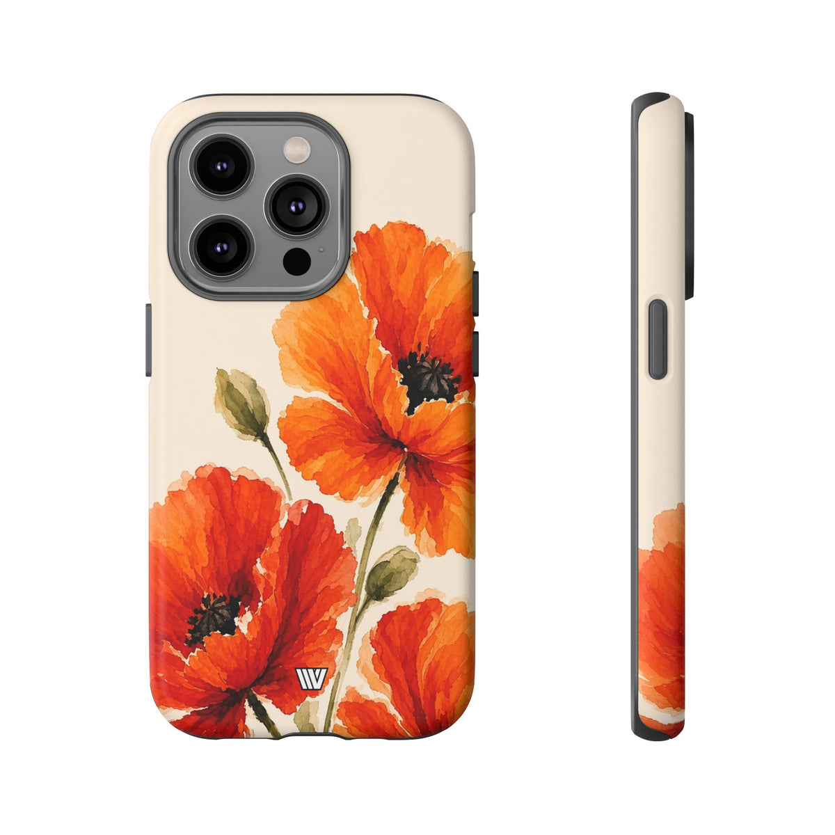 WILD POPPIES | Tough Phone Case