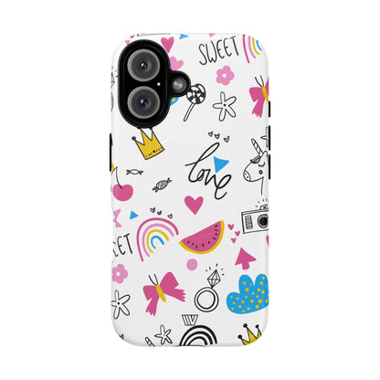 Sweet Love MagSafe Tough iPhone Case – iPhone 16, Matte