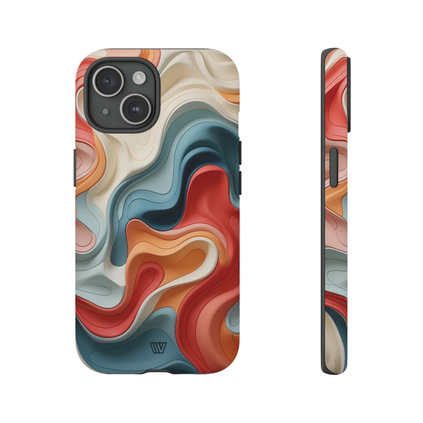 3D COLORFUL CLAY | Tough Phone Case - Trovvve