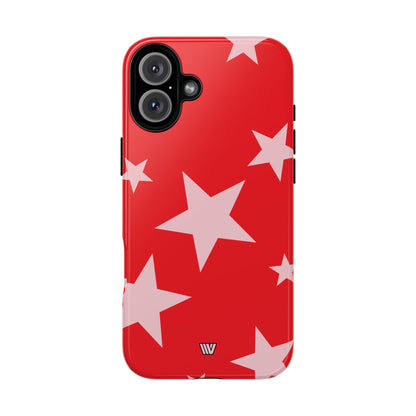 RED BOLD STARS | Tough Phone Case