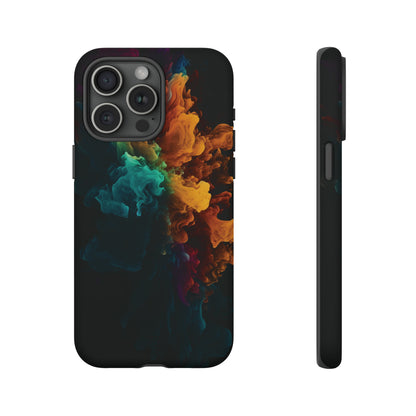 COLORFUL SMOKE EXPLOSION | Tough Phone Case