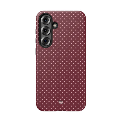 CLARET DOT | Tough Phone Case