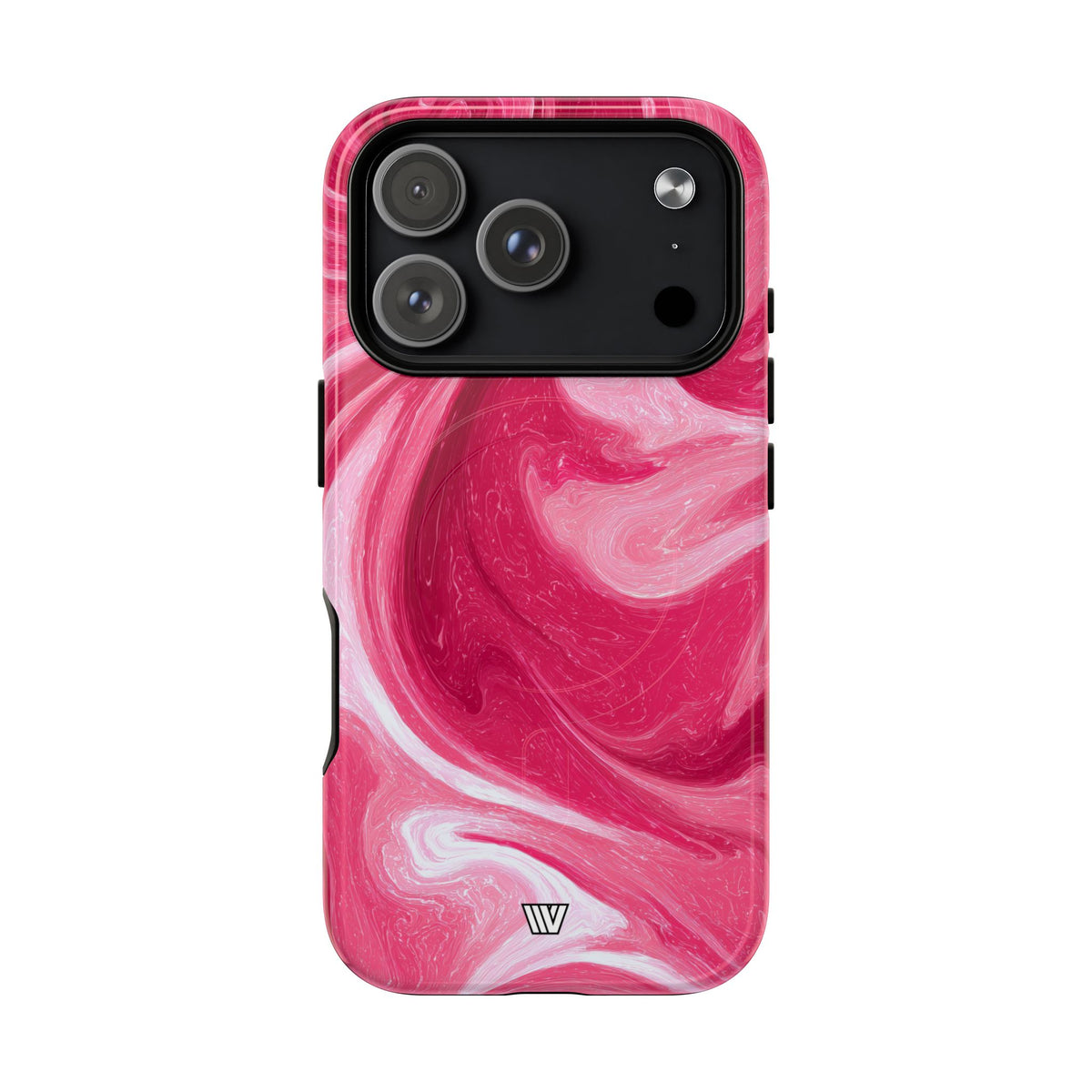 Strawberry Storm MagSafe Tough iPhone Case – iPhone 17 Pro, Glossy
