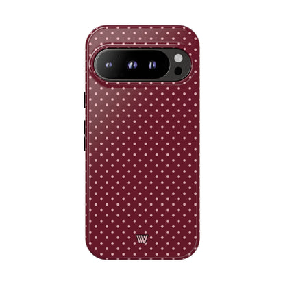 CLARET DOT | Tough Phone Case