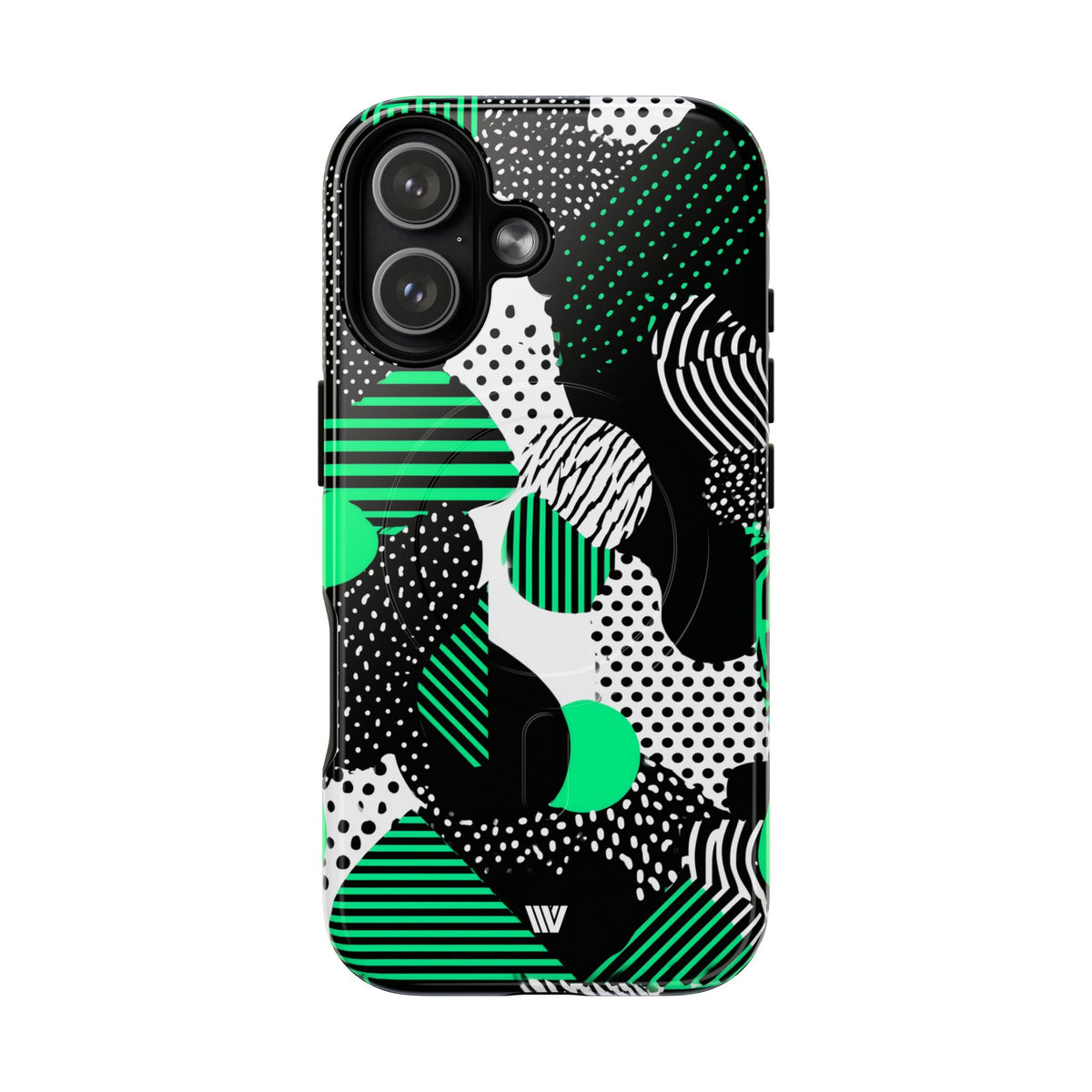 Pattern Clash MagSafe Tough iPhone Case – iPhone 17, Glossy