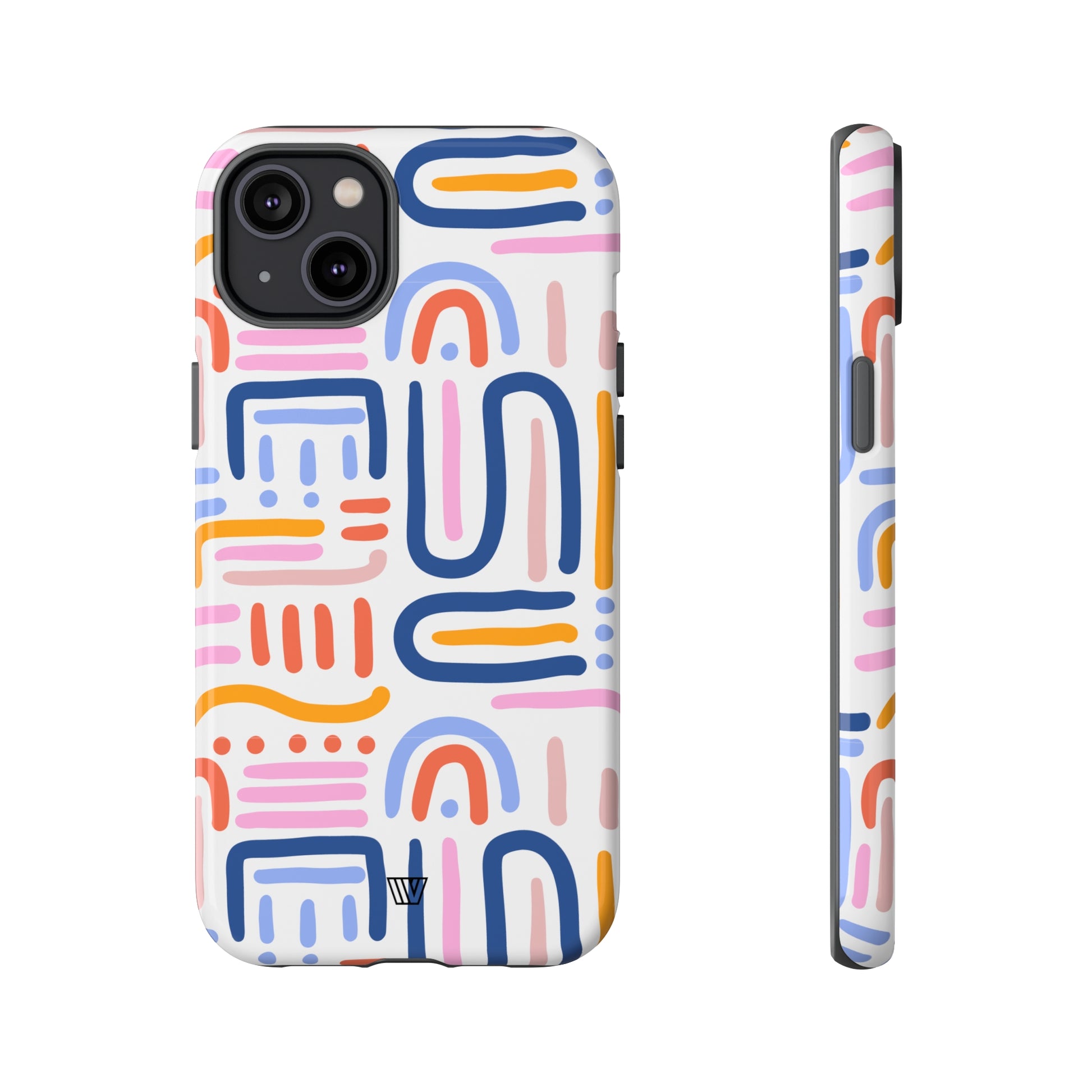 MEMPHIS BOLD LINES | Tough Phone Case - Trovvve