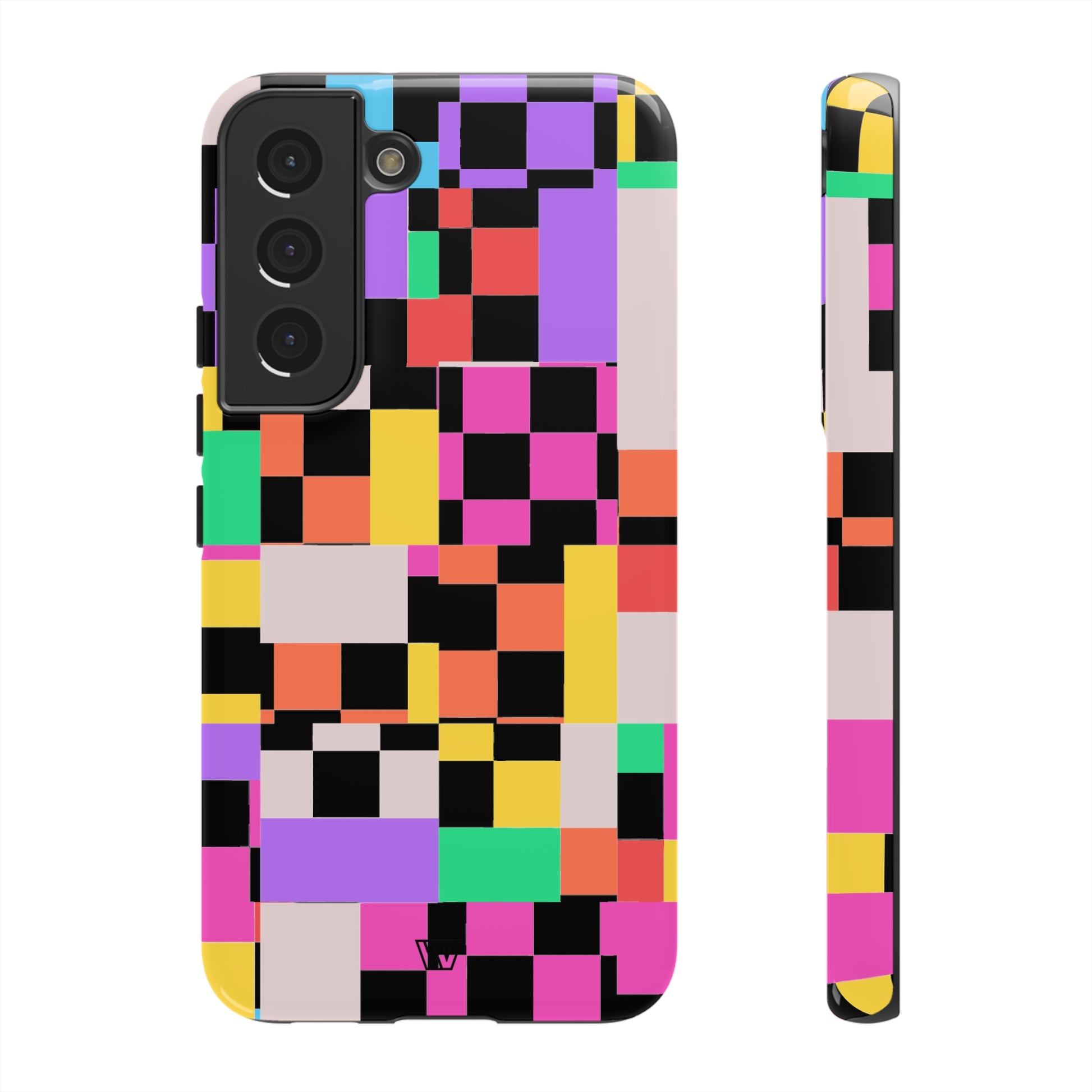 MASHED UP CHECKERBOARD | Tough Phone Case - Trovvve