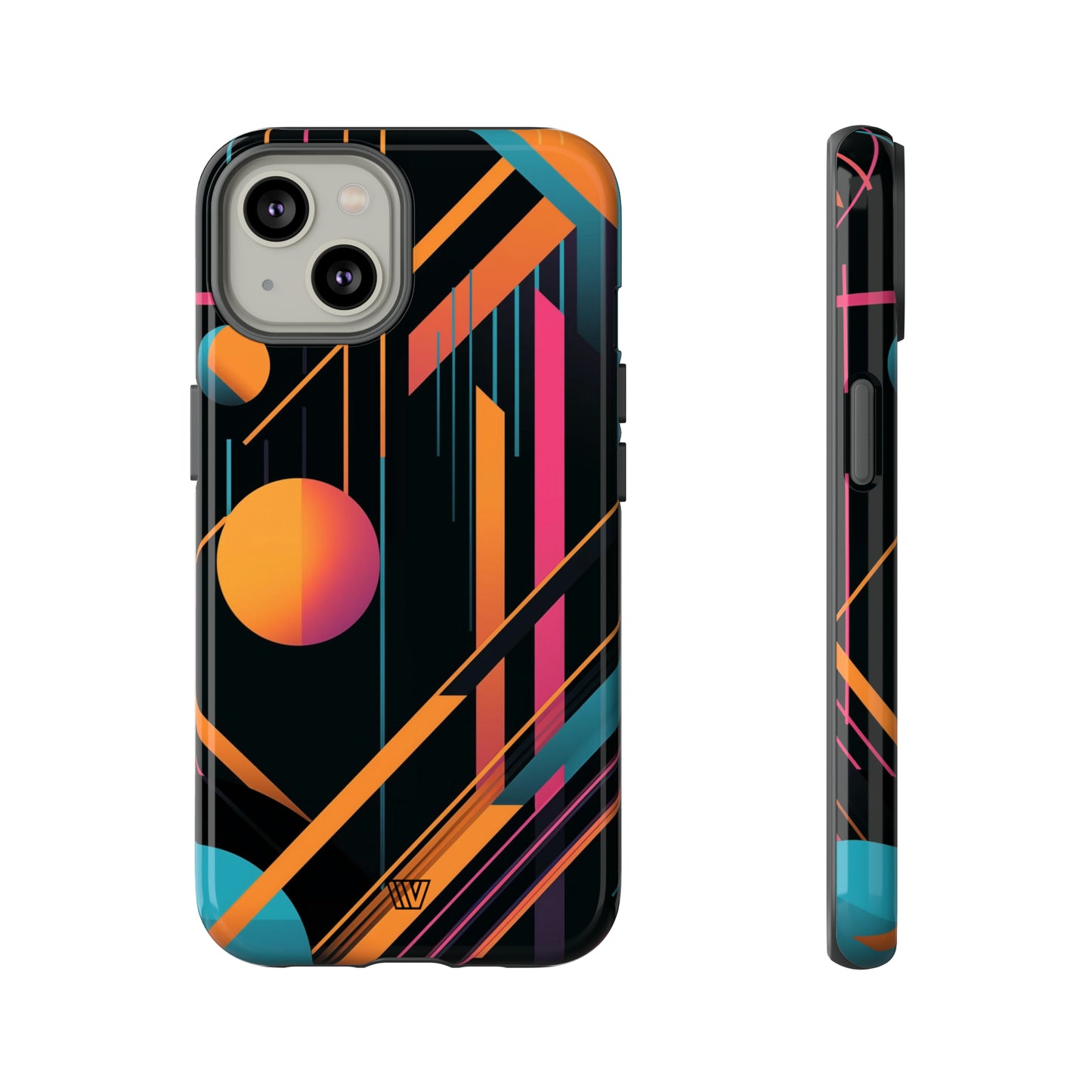 BOLD RETRO LINES | Tough Phone Case - Trovvve