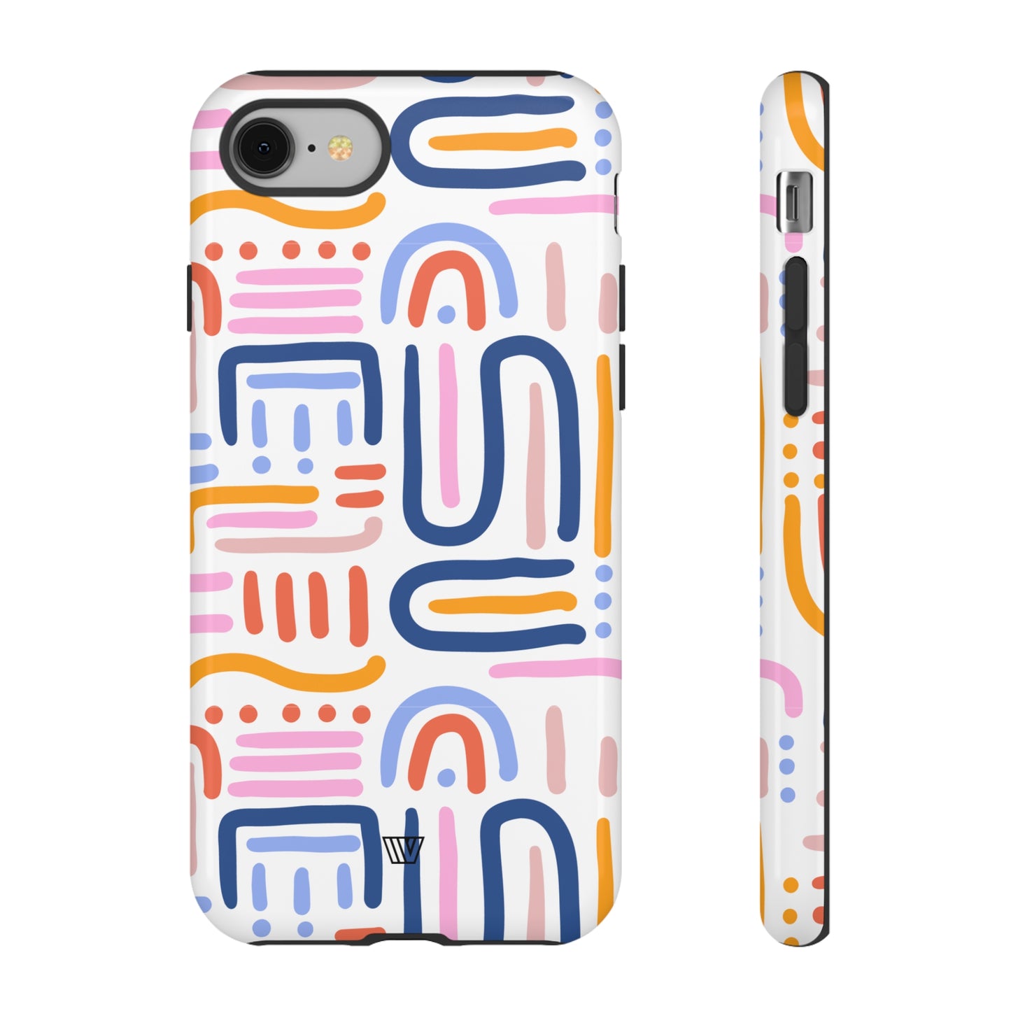 MEMPHIS BOLD LINES | Tough Phone Case - Trovvve