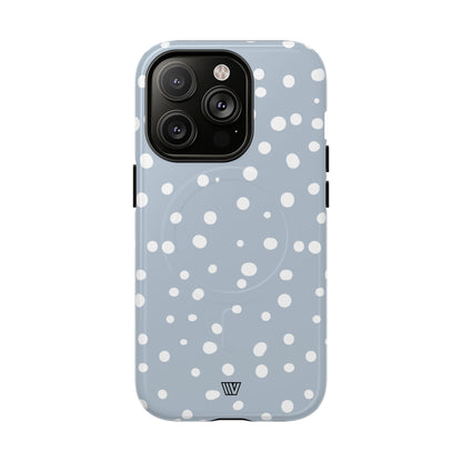 BLUE HAZE DOTS | MagSafe Tough iPhone Case