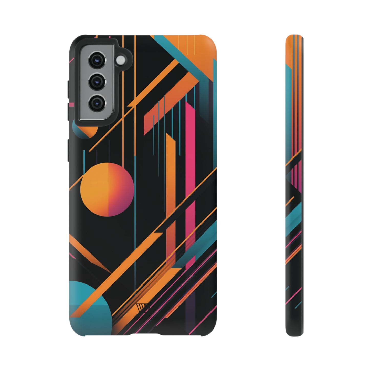 BOLD RETRO LINES | Tough Phone Case - Trovvve