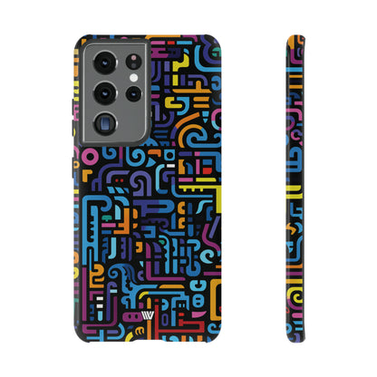 ABSTRACT DOODLE #1 | Tough Phone Case - Trovvve