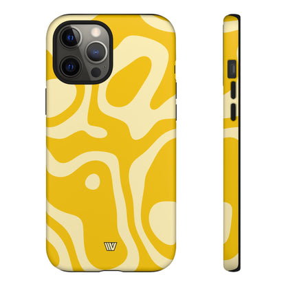 YELLOW SWIRL | Tough Phone Case