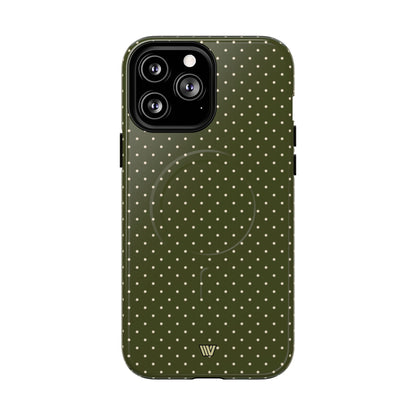 OLIVE CONFETTI | MagSafe Tough iPhone Case