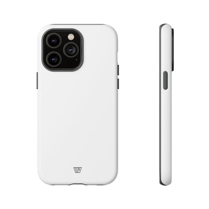 ALL WHITE | Tough Phone Case