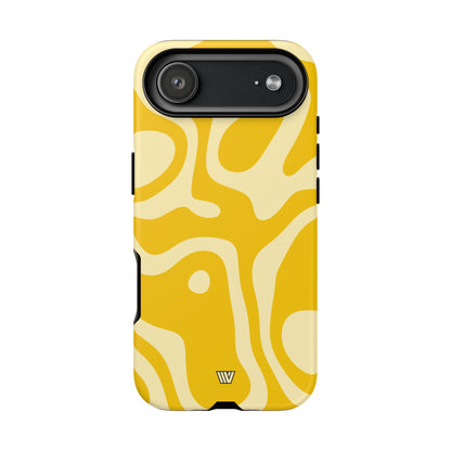 YELLOW SWIRL | Tough Phone Case