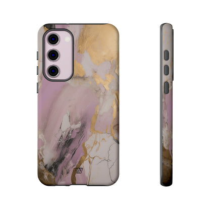 GOLD PINK ABSTRACT PAINTING | Tough Phone Case - Trovvve