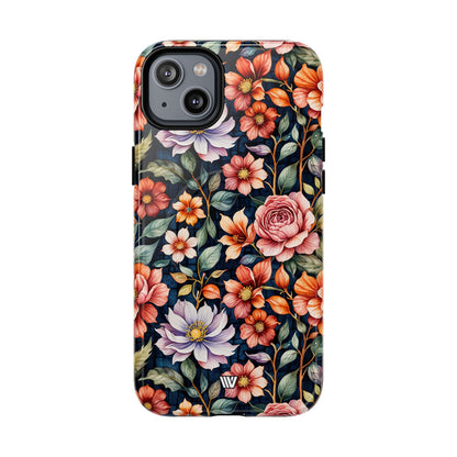 Night Bloom Bouquet MagSafe Tough iPhone Case – iPhone 14 Plus, Glossy