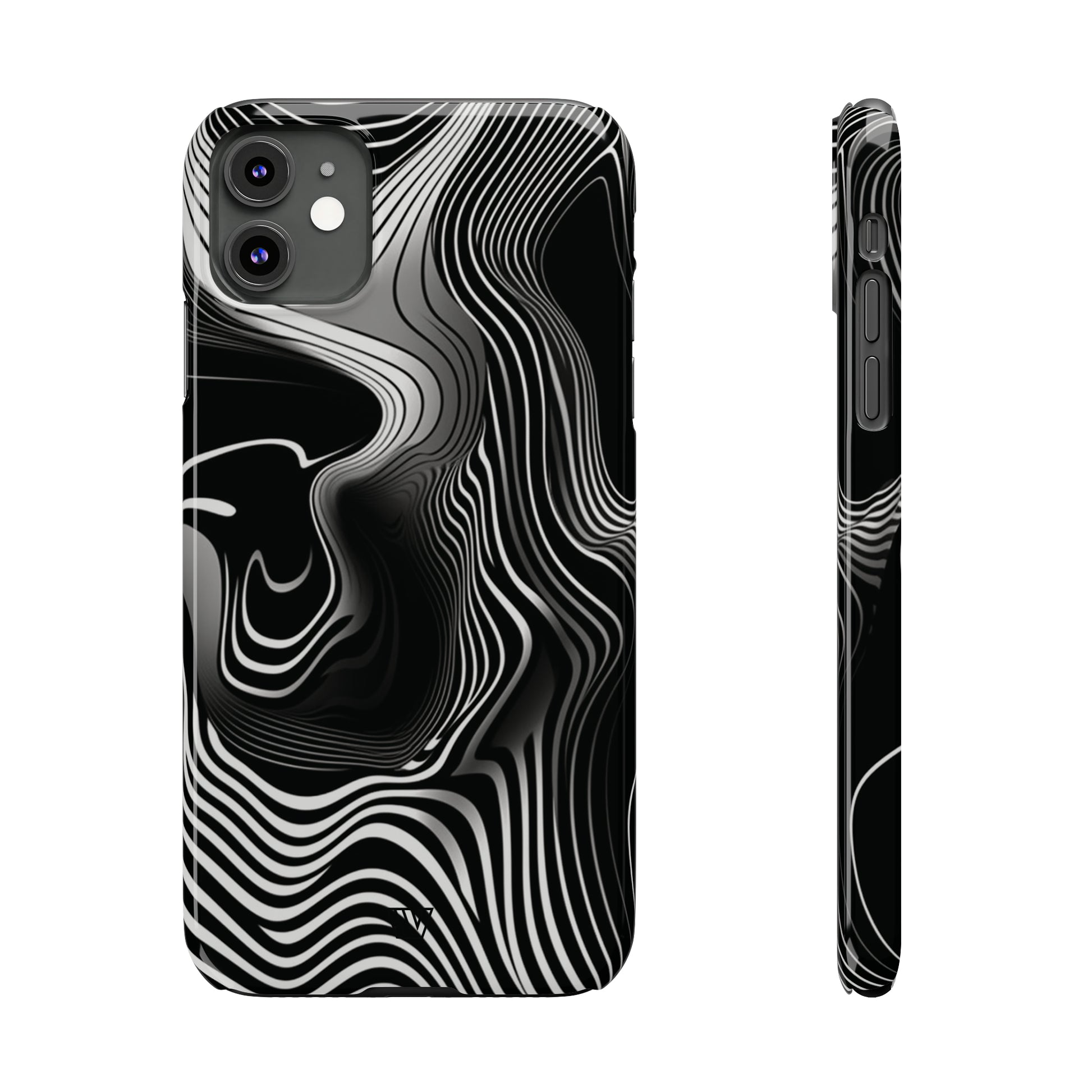 ABSTRACT ZEBRA STRIPES | Slim iPhone Case - Trovvve