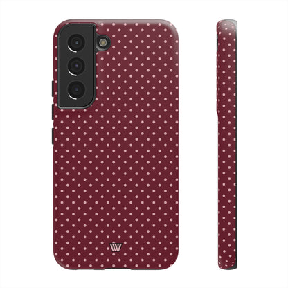 CLARET DOT | Tough Phone Case