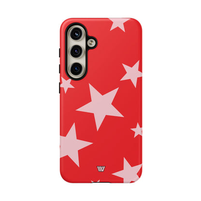 RED BOLD STARS | Tough Phone Case
