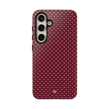 CLARET DOT | Tough Phone Case