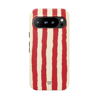 CANDY CANE STRIPE | Tough Phone Case