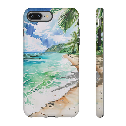 WATERCOLOR BEACH | Tough Phone Case