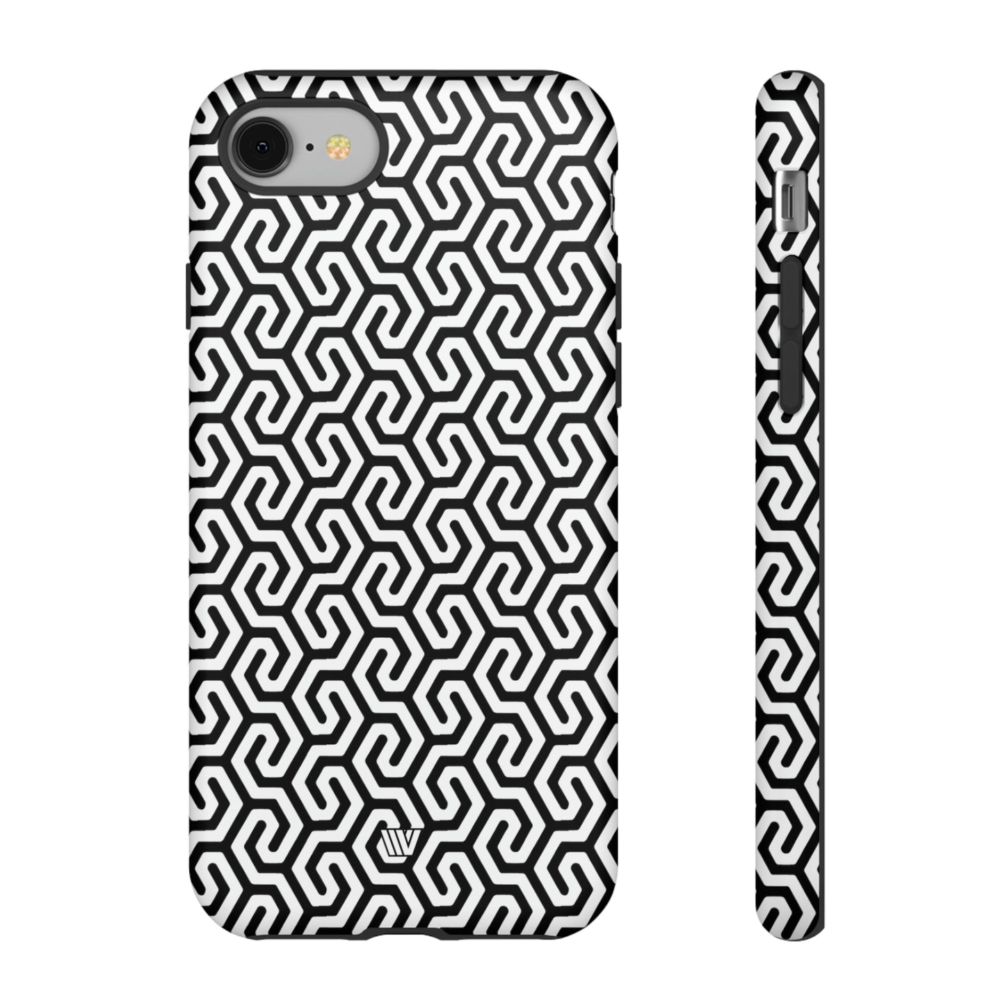 ABSTRACT INTERLOCKING PATTERN | Tough Phone Case