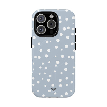 BLUE HAZE DOTS | MagSafe Tough iPhone Case