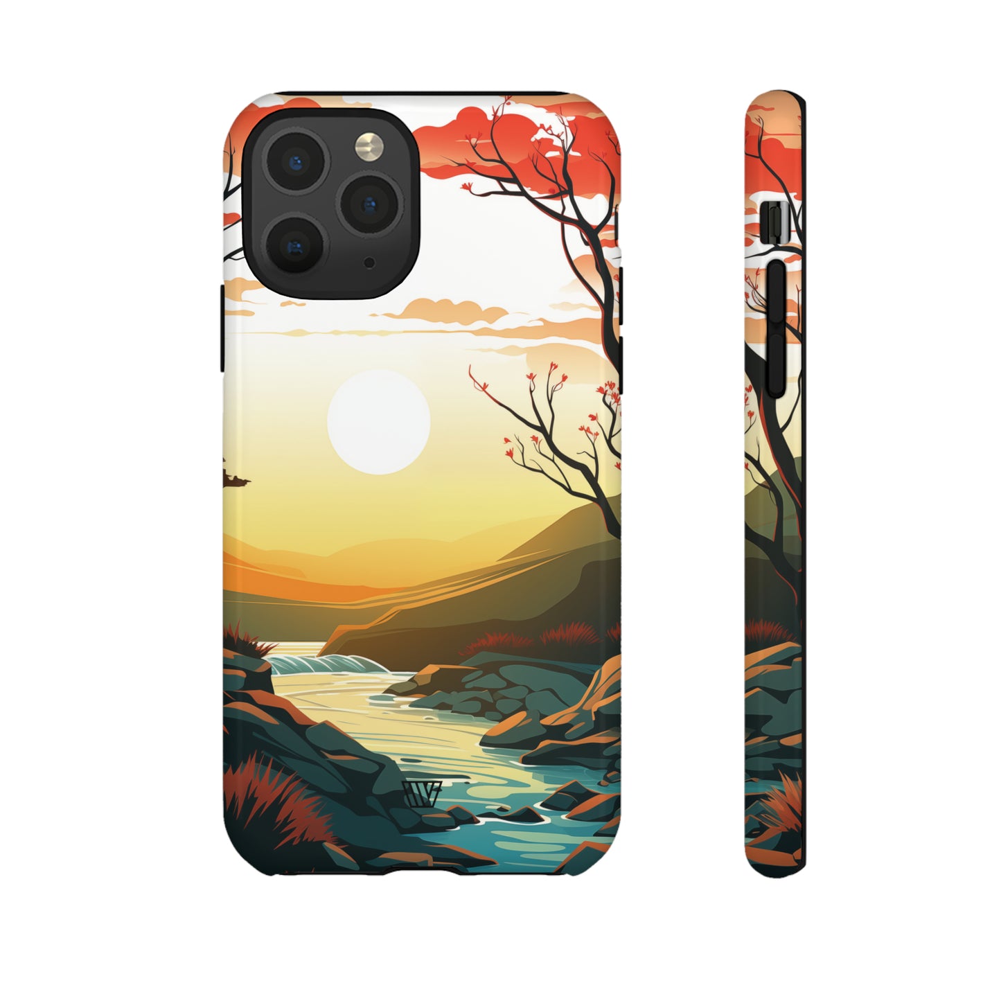 RIVER SUNSET | Tough Phone Case - Trovvve