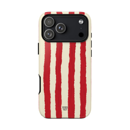 CANDY CANE STRIPE | Tough Phone Case