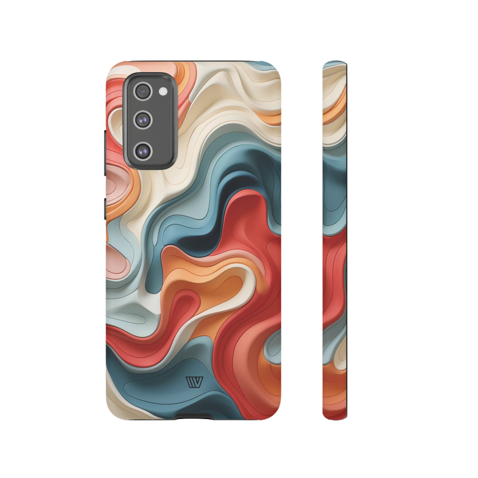 3D COLORFUL CLAY | Tough Phone Case - Trovvve