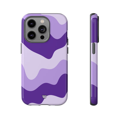 PURPLE WAVES | Tough Phone Case