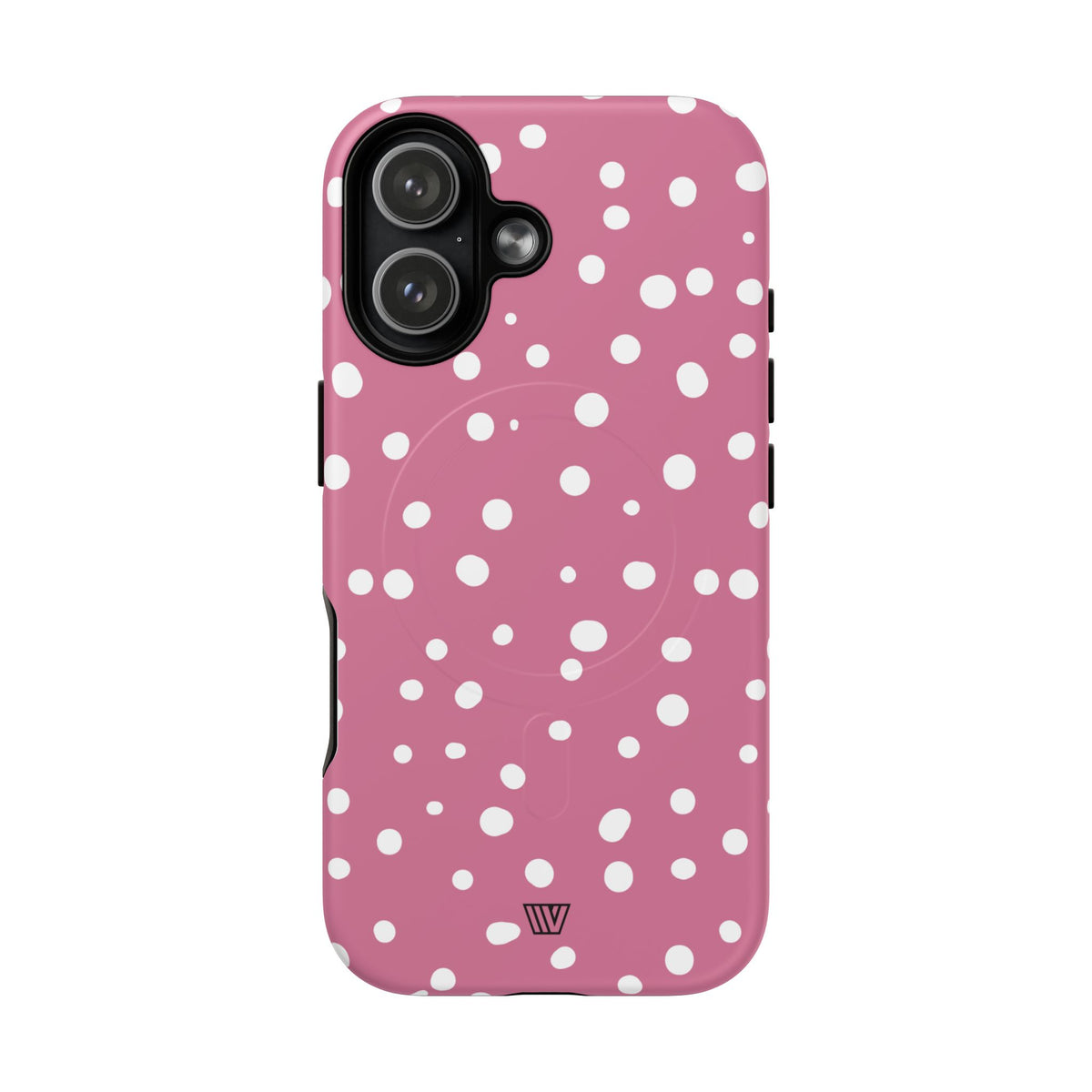 BLUSH RED DOTS | MagSafe Tough iPhone Case